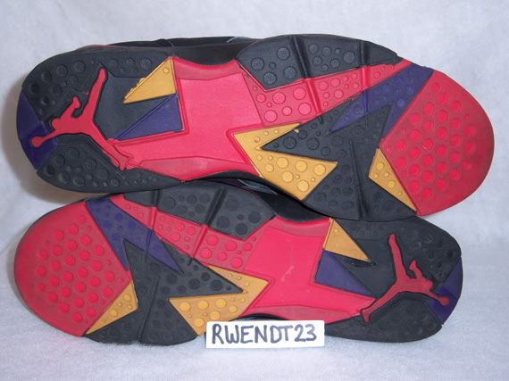 Air Jordan Vii Black True Red Original Ebay 1