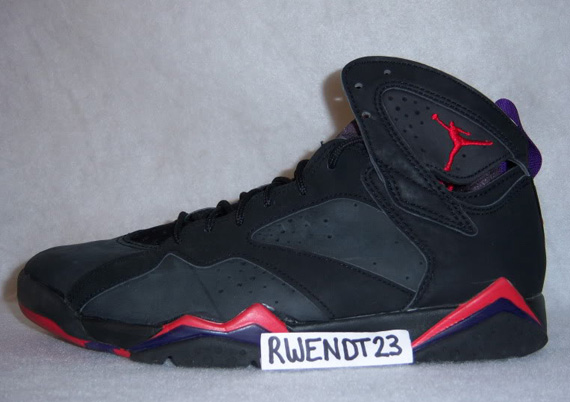 Air Jordan Vii Black True Red Original Ebay 8