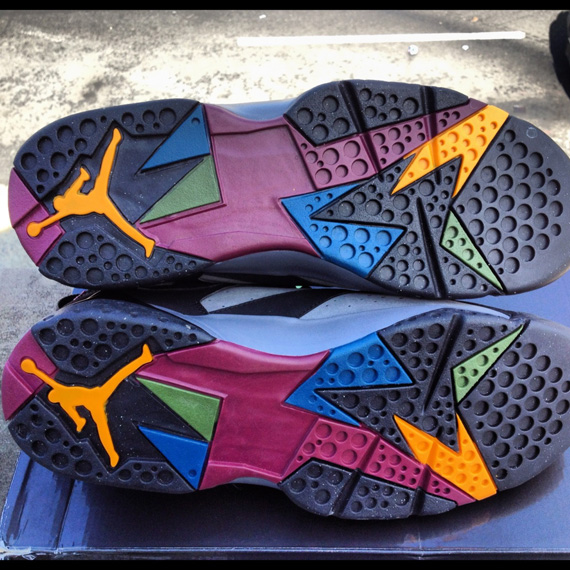 Air Jordan Vii Bordeaux Sample 5