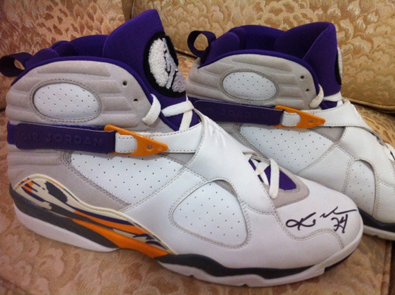 Air Jordan Viii Lakers Kobe Bryant Pe 1