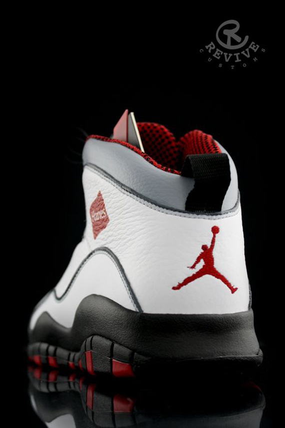 Air Jordan X Hanes Customs 1