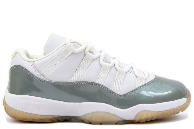 Air Jordan Xi Low Silver White
