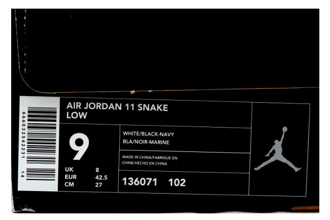 Air Jordan Xi Low Snakeskin 2001 Classics Revisited 01