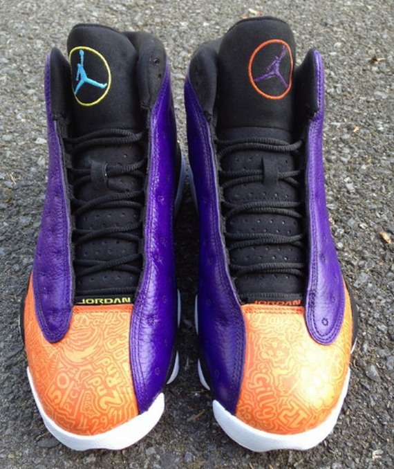 Air Jordan Xiii Draft Days Customs By Mache 04