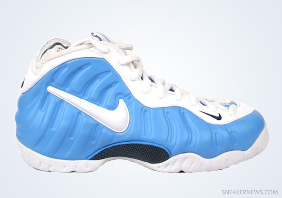 Classics Revisited: Nike Air Foamposite Pro - University Blue - White - Midnight Navy (2003)