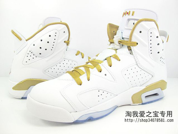 Golden Moments Air Jordan Vi 4