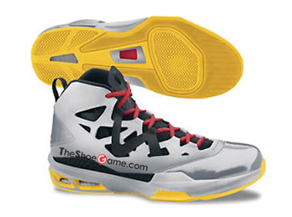 Jordan Melo M9 Silver Black Yellow