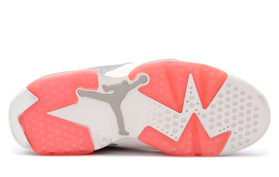 Jordan Vi White Coral Rose