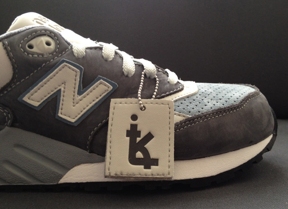 Kith New Balance 999 Blue Steel Detailed Images 7