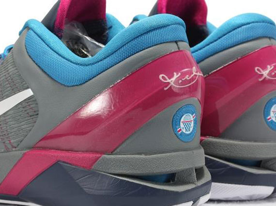 Kobe Vii Grey Maroon Blue 10