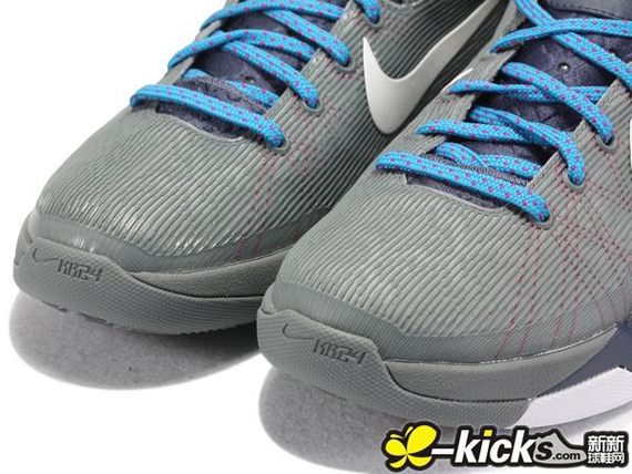 Kobe Vii Grey Maroon Blue 7