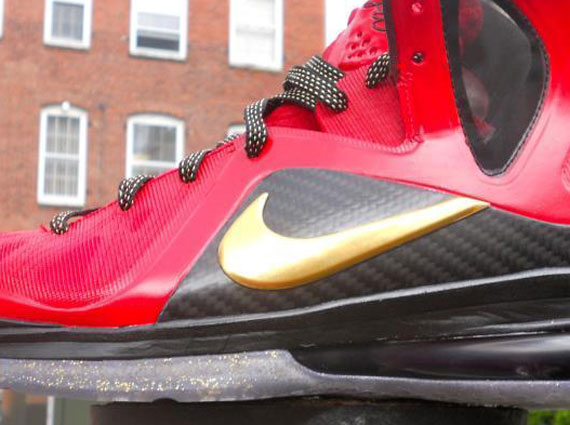 Nike LeBron 9 Elite “NBA Finals” Customs on eBay