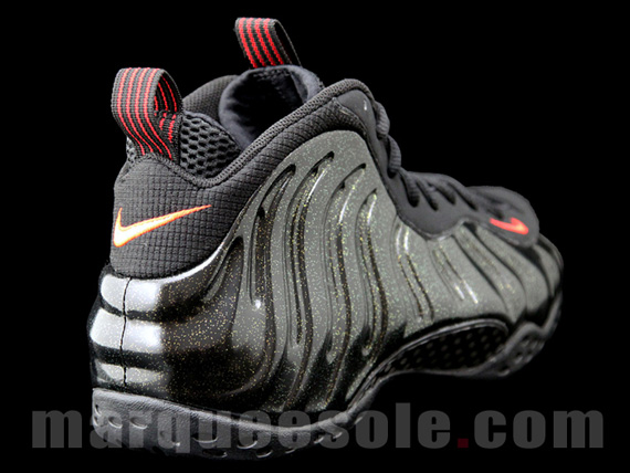 Nike Air Foamposite One Black Red Gold