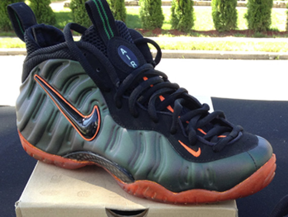 Nike Air Foamposite Pro Miami Hurricanes Customs 5