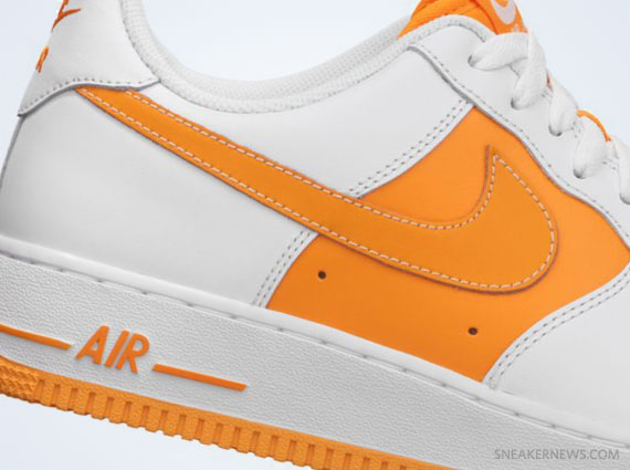 Nike Air Force 1 Low White Vivid Orange