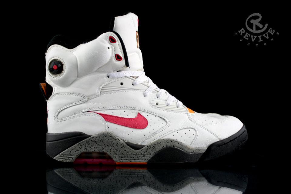 Nike Air Force 180 High Pump Sole Swap Customs By Revive 2