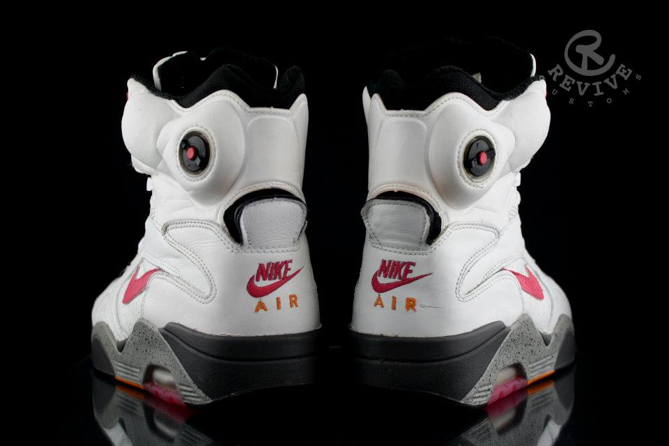 Nike Air Force 180 High Pump Sole Swap Customs By Revive 3