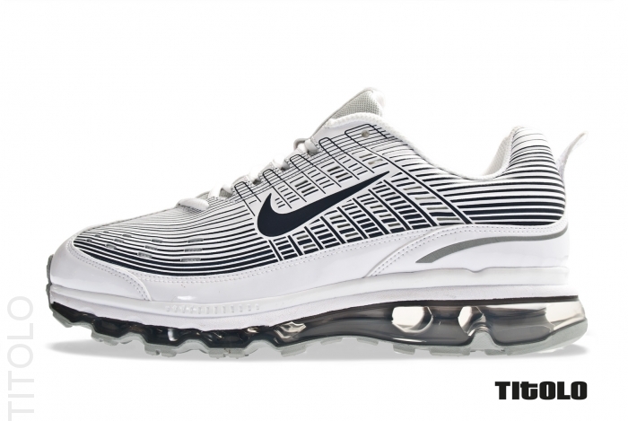 Nike Air Max 2006 Leather White Black Silver 2
