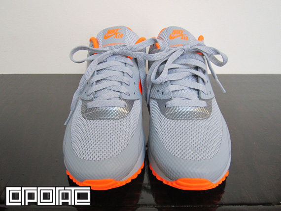 Nike Air Max 90 Hyperfuse Stealth Total Orange 14