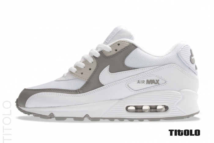 Nike Air Max 90 White Grey 2