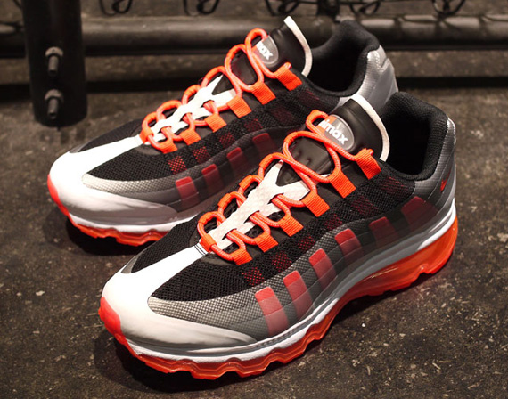 Nike Air Max 95 360 White Black Orange 6