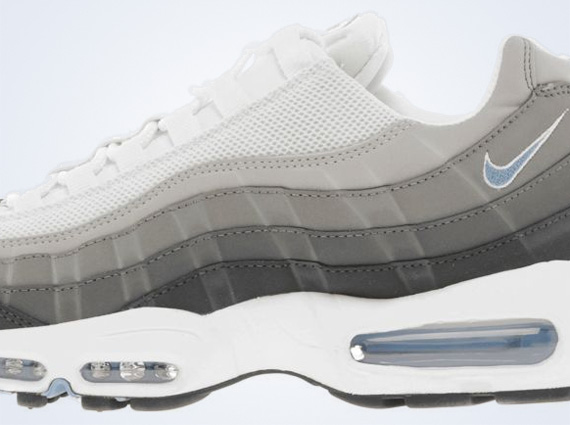 Nike Air Max 95 Light Grey Blue White Jd 2