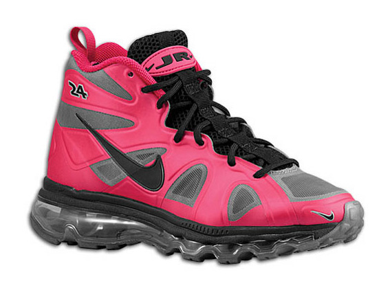 Nike Air Max Griffey Fury Gs Voltage Cherry Black Grey 1