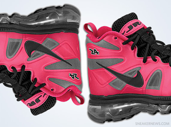 Nike Air Max Griffey Fury GS - Voltage Cherry - Black - Grey