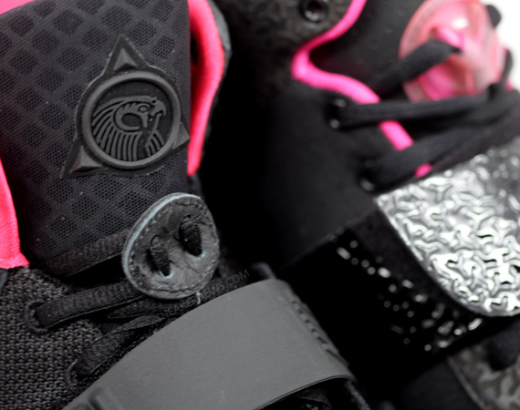 Nike Air Yeezy Black Pink Solar Red Comparison 23