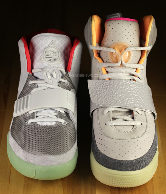 Nike Air Yeezy Grey Comparison 14