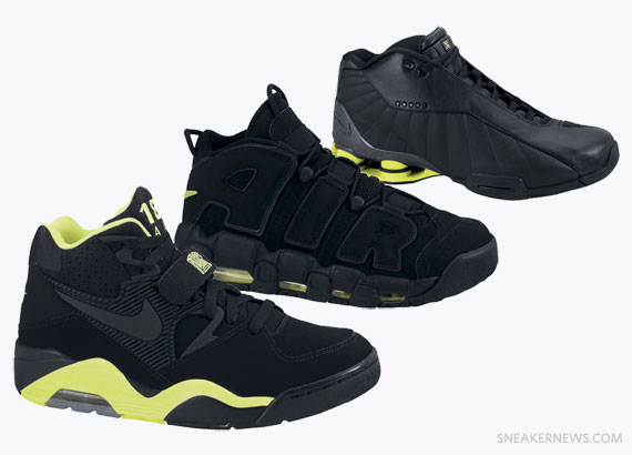 Nike Basketball Retro “Black/Volt” Pack – Release Date