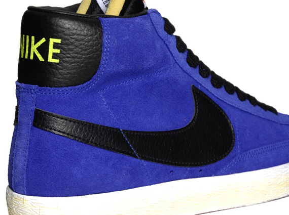 Nike Blazer High Suede VNTG Premium - Game Royal - Black