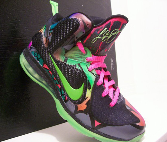 Nike Lebron 9 Alley Art 2