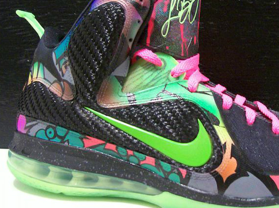 Nike LeBron 9 “Alley Art” Customs By Peculiar Kinetics