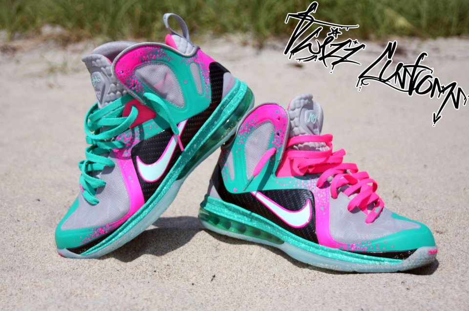 Nike Lebron 9 Sex On The Beach Customs By Twizz 02