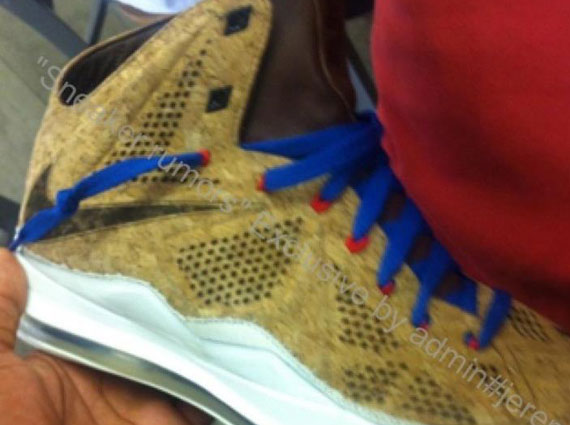 Nike LeBron X Cork Sample