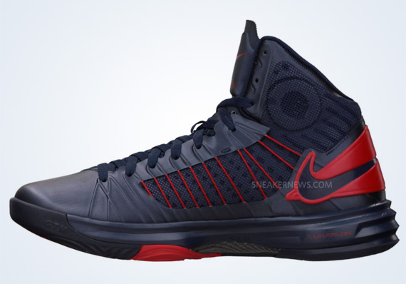 Nike Lunar Hyperdunk Obsidian University Red 1