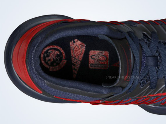 Nike Lunar Hyperdunk Obsidian University Red 10