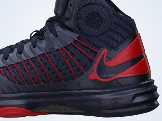 Nike Lunar Hyperdunk Obsidian University Red 12