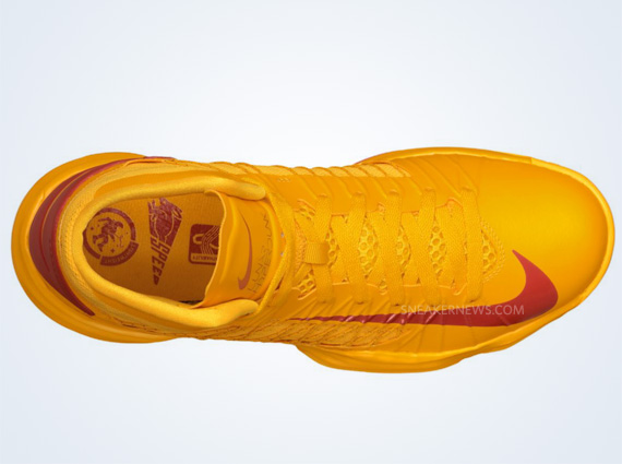 Nike Lunar Hyperdunk University Gold University Red 10