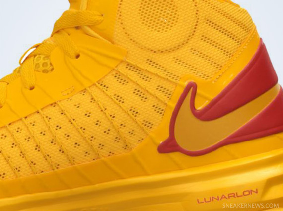 Nike Lunar Hyperdunk+ - University Gold - University Red