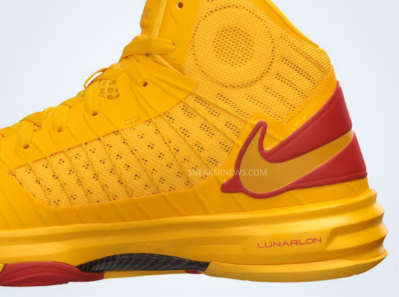 Nike Lunar Hyperdunk University Gold University Red 2