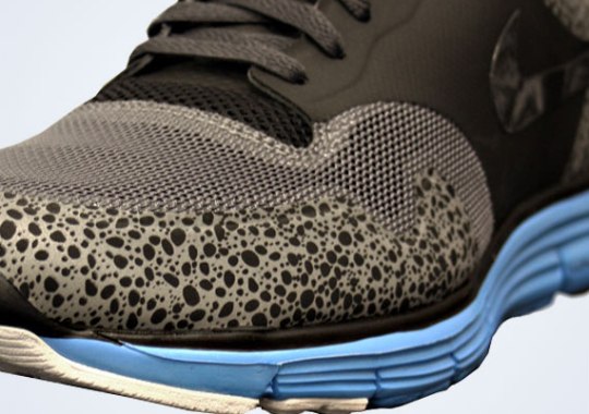 Nike Lunar Safari Fuse+ – Black – Anthracite – Dynamic Blue