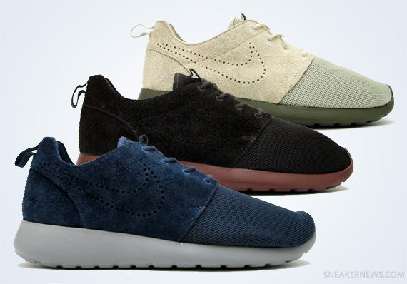 Nike Roshe Run Premium - Fall 2012 Colorways