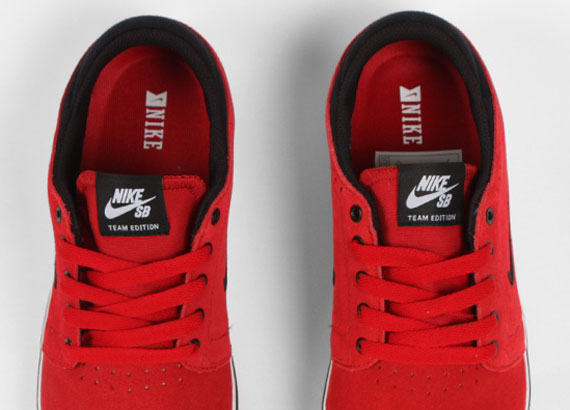 Nike Sb Team Edition 2 Gym Red Black White 1