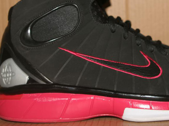 Nike Zoom Huarache 2K4 - Black - Scarlet Fire - White | Sample on eBay