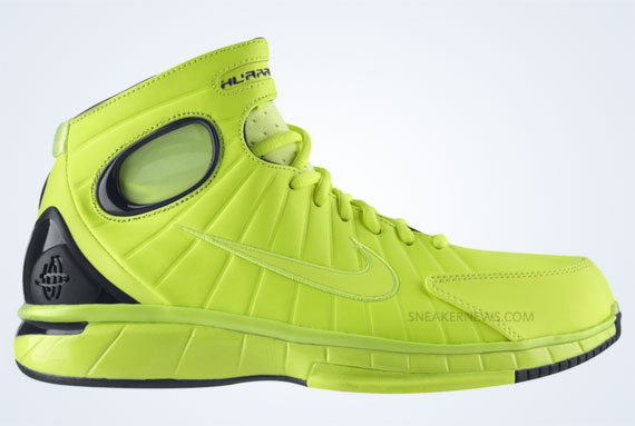 Nike Zoom Huarache 2k4 Volt Volt Black 2