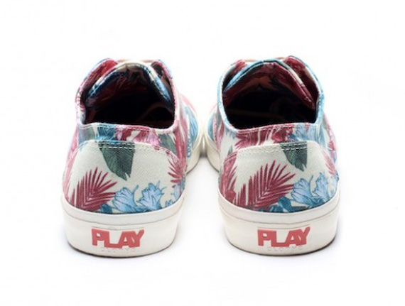 Play Cloths Pro Keds Canvas Floral 2