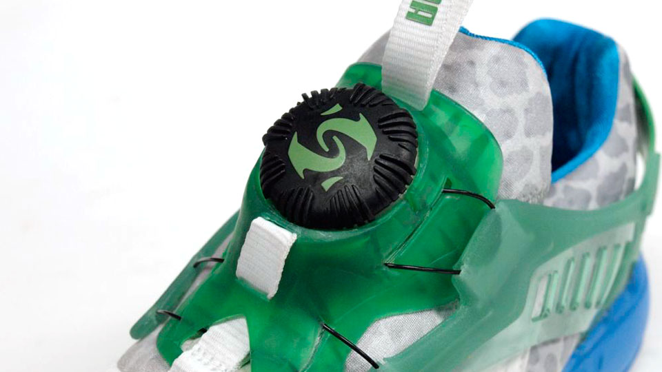 Puma Disc Blaze Ltwt White Blue Green 1