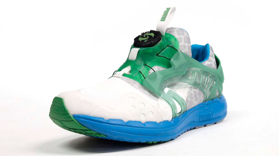 Puma Disc Blaze Ltwt White Blue Green 2